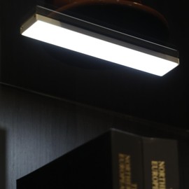 GARTO Motion Sensor Lights Indoor, 3 Color Temps Under Cabinet Lights, Closet Light Dimmable, 84 LED Rechargeable Battery Operated Lights for Kitchen, Counter, Stairs (1 Pack, 7.8in)