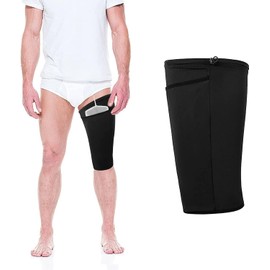 Leg Bag for Catheter, Catheter Leg Bag Bag, Urine Leg Bag Holder Cover, Catheter Sleeve, Catheter Bag Cover, Foley Leg Bag Sleeve for Incontinence Urine Bag, Catheter Accessories (L)