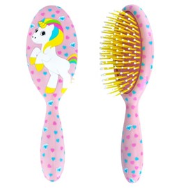 Pylones Small Hairbrush - Ladypop Small Unicorn Pink