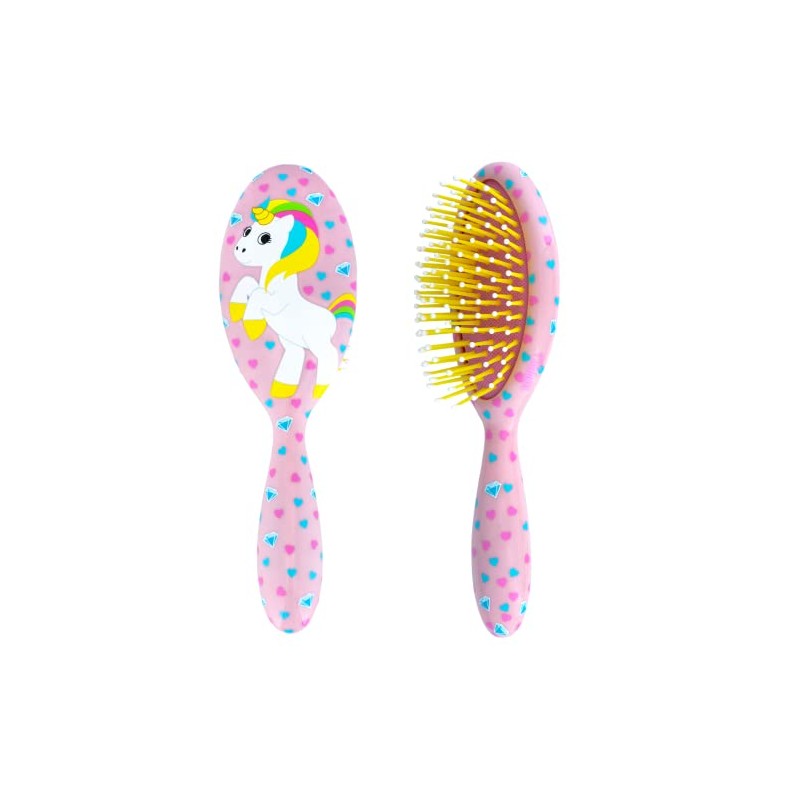Pylones Small Hairbrush - Ladypop Small Unicorn Pink