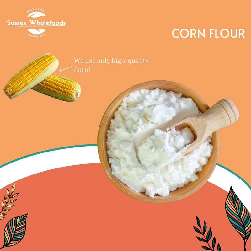 Corn Flour (Starch) 500g (Sussex Wholefoods)