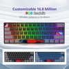 Owpkeenthy Wired 60% Percent Mechanical Gaming Keyboard with Blue Switch