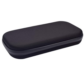 EVA Hard Stethoscope Case, Stethoscope Storage Box, Multi-Function EVA Carry Storage Organizer Box Bag with Extra Mesh Pockets for Small Accessories,Device NOT Included(Black)