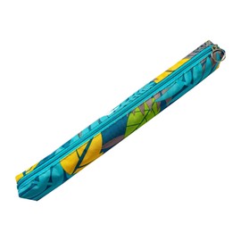 Recorder Instrument Storage Case Bag, Portable Oxford Fabric Vertical Flute Bag for Recorders (Green)