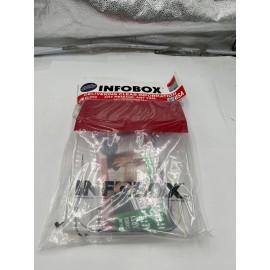 Infobox Box of 6-INFOBOX Real Estate Outdoor Paper Flyer Holder 200 Sheet Capacity