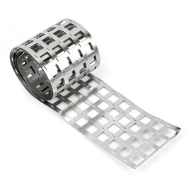 Uadme Nastro Nichel 0,15, 1M Striscia di Nichel, Piattina Nickel per Batteria 18650 e Saldature a Punti, Accessori per Saldatura (5P 0.15 * 87.5mm)