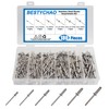 BESTYCHAO 180Pcs Blind Rivets Kit, Stainless Steel Pop Rivets 6