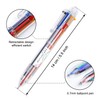 Shuttle Art Multi-Colored Ballpoint Pens, Multi-functional Pens, 6 Colors, Set