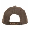 Ariat Mens Adjustable Fabric Cap Hat - Hook and Loop,