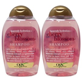 OGX Pack of 2x OGX Heavenly Hydration Shampoo, Cherry Blossom, 13 Oz