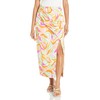 ASTR the label Women's Loretta Skirt, Mustard Pink Floral, Medium