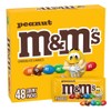 M&M'S Peanut Chocolate Candy, Full Size 1.74 oz Bag, Pack