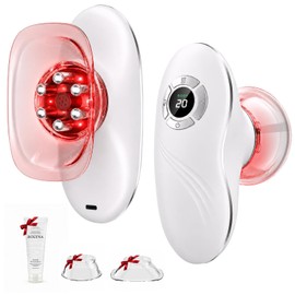 HuixinLine 4 in 1 Body Sculpting Machine, Anti Cellulite Massage Tool,Lymphatic Drainage Massager,Reduce Stretch Marks & Cellulite & Tightens Skin,for Back, Belly, Arms, Legs.(White)
