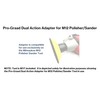 Pro-Graad 3” Dual Action (DA) Random Orbital (RO) Sander Head