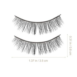 Beavorty Pestañas Postizas 3D Químicas Naturales Para Ojos Con Volumen Kit De Belleza Profesional Para Maquillaje Diario Fiesta Y Eventos 1.37X0.31X0.19In Paquete De 5 Pares