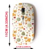 2.4G Wireless Mouse with Cute Pattern Design for All Laptops