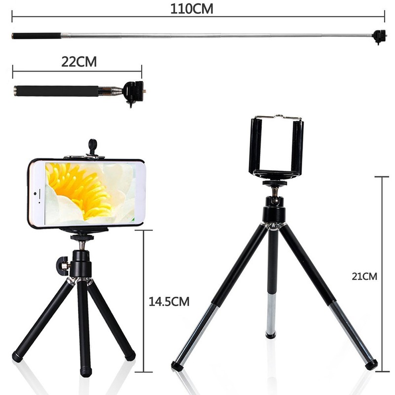 10PCS 8X Telephoto Mobile Phone Lens Universal Detachable Clip-on Lens