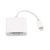 For IOS to Storage/Memory Card Reader 2 in 1 Dual