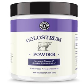 Left Coast Performance Colostrum Powder C USA Sourced Bovine Colostrum For Immune Support - Single Ingredient, No Additives, Grass Fed, Non-GMO, Gluten Free Colostrum Supplement For Women And Men - 60 servings
