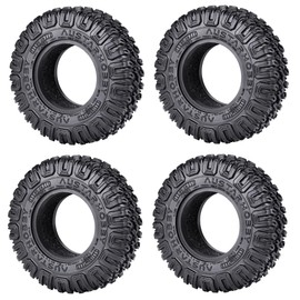 RC Crawler Tire, 1.55 Wheel Tire, RC Tire, All Terrain, Adventure 3.3 inches (85 mm) Tires for AX90069 UTB18 MST JIMNY