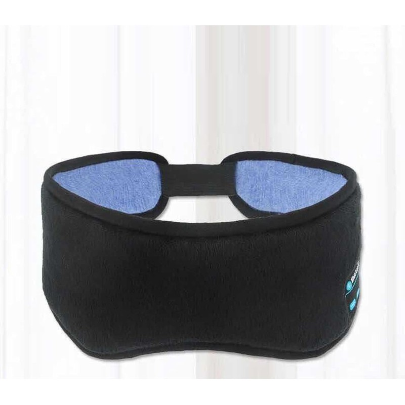 Inalámbrico Bluetooth 5.0 Eyeshade, Sleep Eye Mask para Hombres Mujeres,
