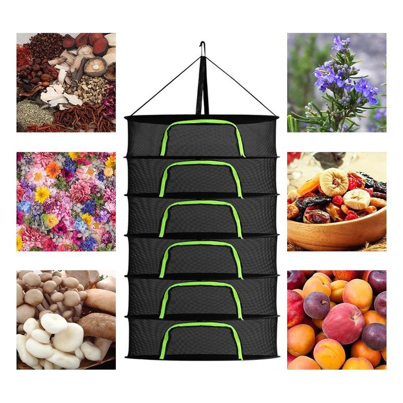 Drying Net for Herbs 2/4/6/8 Layer Herb Drying Rack Hanging