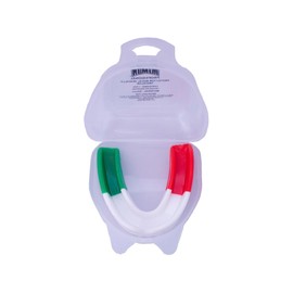 Protectores Bucales Sencillos para Box Verde/Blanco/Rojo MJM IN