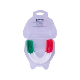 Protectores Bucales Sencillos para Box Verde/Blanco/Rojo MJM IN