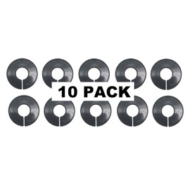 Grey Round Plastic Blank Rack Size Dividers - Multi-Pack (10)
