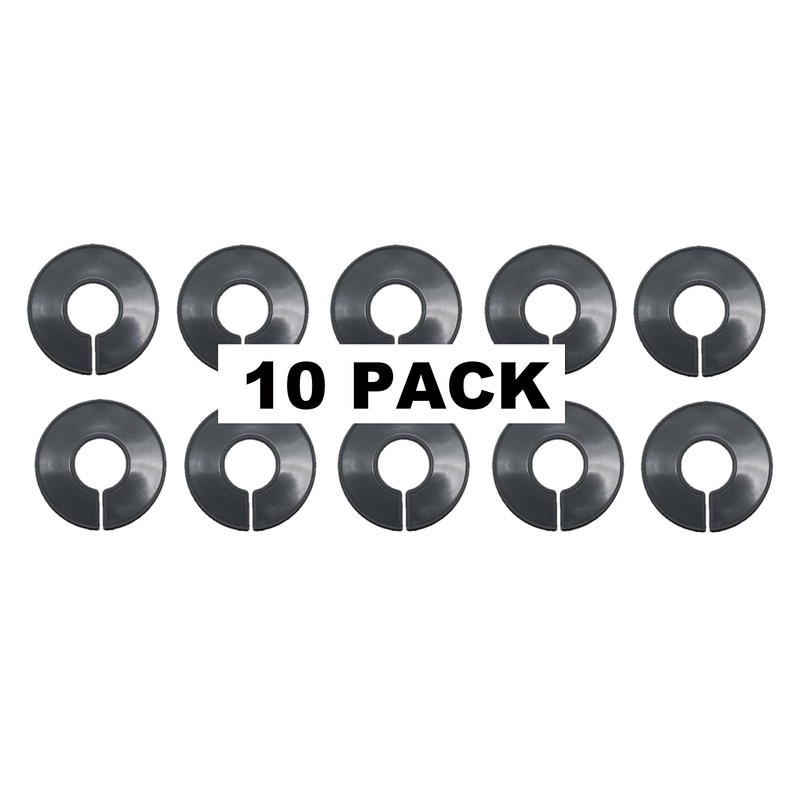 Grey Round Plastic Blank Rack Size Dividers - Multi-Pack (10)