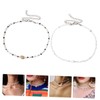 COLLBATH 2pcs Shell Necklace Beaded Choker Necklaces Necklaces Hawaii Jewelry