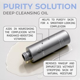 CosMedix Purity Solution Nourishing Deep Cleansing Oil for Unisex Cleansing Oil 3.3 oz