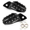 ZETA Aluminum Foot Pegs, Black, SEROW250, TRICKER, WR155R, XT250 ZE93-1670