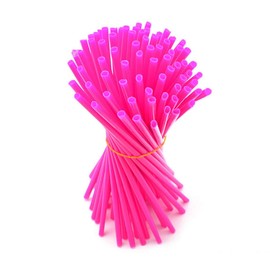 TDR 72pc Motorcycle Wheel Spoke Skin Cover Kit - 24cm Universal Protective Coil Wraps for Motocross, Dirt Bike, Pit Bike, Bicycle (Pink)