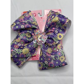 Nickelodeon Jojo Siwa Flower Stones Multicolor Bow Hairbow