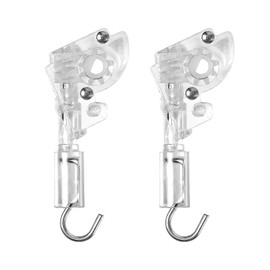 Blind Wand Tilter Control Wand - D-Shaped Replacement for 1" Mini Blinds Head Rail Mechanism - Fix Broken Tilt Rod - Easy Install Universal Fit