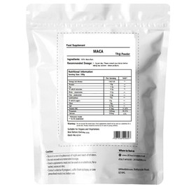 UKHealthHouse Premium Maca Root 1 kg Powder - Raw (Strong 4 Root Peruvian Superfood) 100% Maca Korzeń Proszek High Peruvian Energy Support Pure Kosher