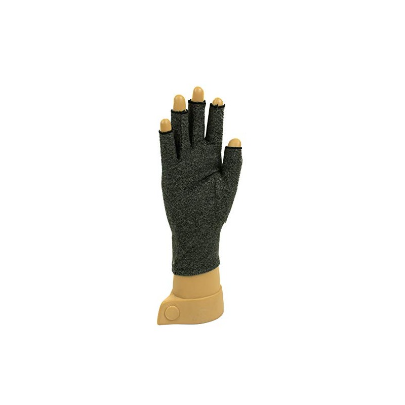 Rolyan 49430 Fingerless Compression Glove for Arthritis for Men &