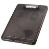helit H2532009 Clipboard DIN A4 the Clip Grey Translucent Clipboard