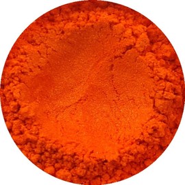 Clementine Orange Cosmetic Mica Powder 3g-50g for Soap, Eyeshadow, Bathbombs (20g)