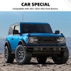 SQQP Engine Hood Hinge Cover Compatible with 2021-2026 Ford Bronco,Trail