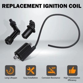 KanSmart Ignition Coil For Kawasaki Mule 3010 4010 2510 2500 2520 3000 3020 400