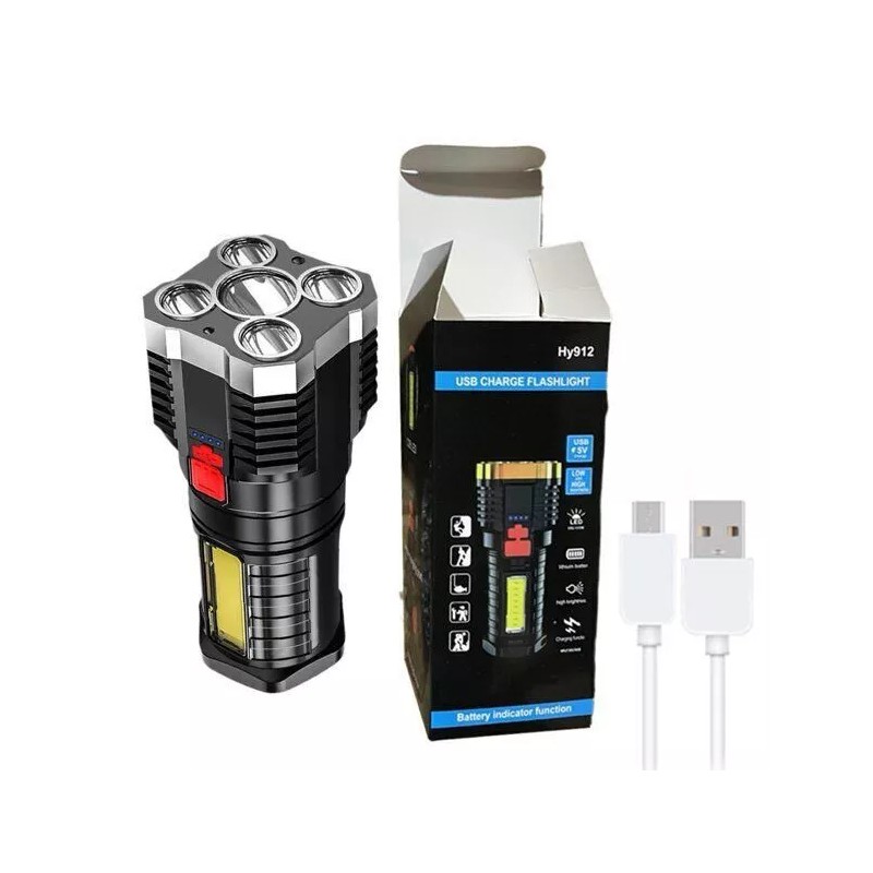 Valuebuybattery Super Bright LED Torch Flashlight Tactical Camping Outdoor Lamp