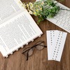 A-Z 26 Alphabet Tabs, Self Adhesive - White and Colorful