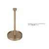 Ivilon Countertop Paper Towel Holder - Modern Tapered End Cap