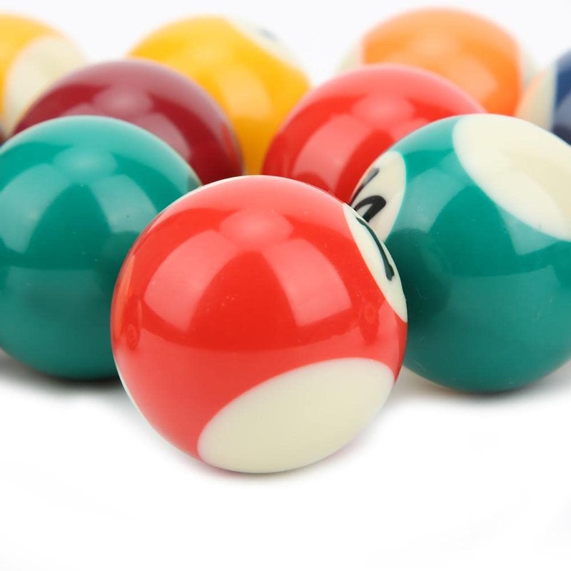 16Pezzi Mini Palla da Biliardo, 38MM Set Completo di Palle