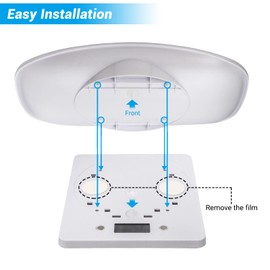 Digital Pet Scale with Tape Measure,Kitchen Food Scale with LCD,33 lb/15 kg Small Animal Scale,Multi-Function Portable Electronic Scale for Puppy,Cat,Hamster,Hedgehog,Parrot,Lizard,Newborn Pet