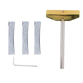 Fret Press Caul and 7.25 9.5 12 Radius Inserts Electric Guitar Fretboard Pressing Tool for Luthiers