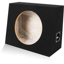 BELVA 1truck12 Single 12" Subwoofer Angled Truck or Hatchback Box Enclosure
