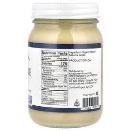 Kevala Organic Sesame Tahini, 16 oz (454 g)